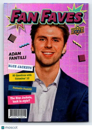 2026 Upper Deck Series 1 Adam Fantilli #FF-5