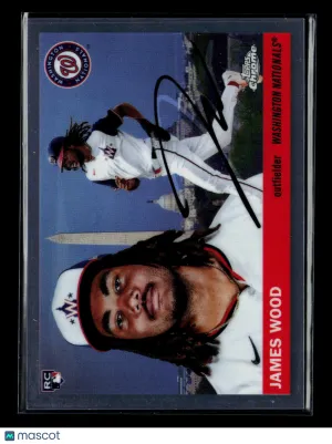 2025 Topps Chrome James Wood #55CV-79 RC