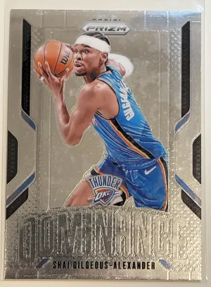 Shai Gilgeous-Alexander 2024 Panini Prizm Dominance #11