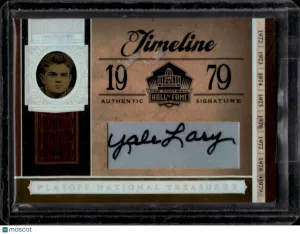 2006 Playoff National Treasures Yale Lary #TL-YL /54