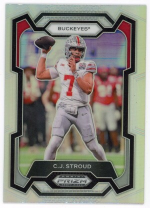 2024 Prizm Draft Picks #63 C.J. Stroud Prizms Silver