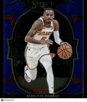 2023 Panini Select Dejounte Murray #2 Blue Prizm