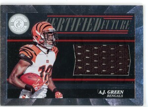 2012 Totally Certified A.J. Green Certified Future Material 99/499 #5