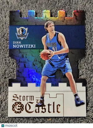 2016 Panini Excalibur #6 Dirk Nowitzki Storm the Castle Die-Cut