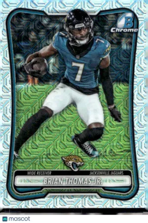 2026 Bowman #BCV-50 Brian Thomas Jr. Chrome Mojo Refractor JAGS