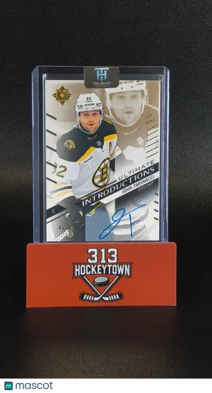 2025-26 Upper Deck Ultimate Collection John Farinacci #UI-JF Gold Auto
