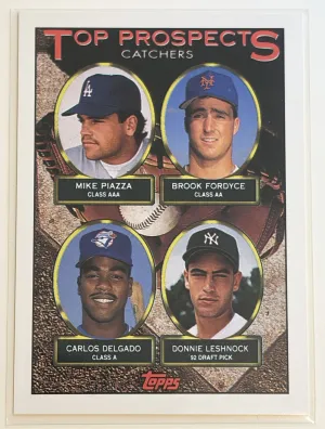 Mike Piazza 1993 Topps #701 Top Prospects Rookie