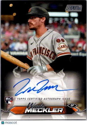 2024 Topps Stadium Club Wade Meckler #SCBA-WM Auto