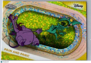 Pain & Panic 2025 Topps Chrome Disney Yellow Mini Diamonds #47