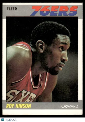 1987 Basketball Roy Hinson #51