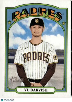 2021 Topps Heritage High Number Yu Darvish #535