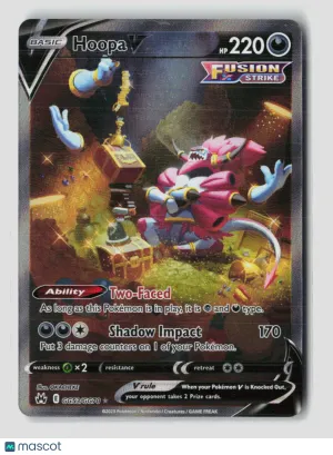 Pokemon 2023 Crown Zenith Hoopa V FA #GG53/GG70