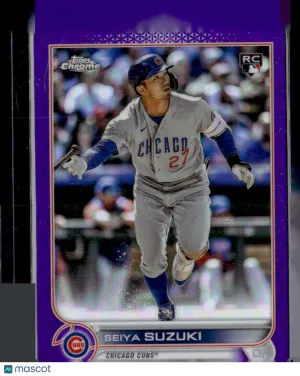 2022 Topps Chrome Seiya Suzuki #USC115 Purple RC