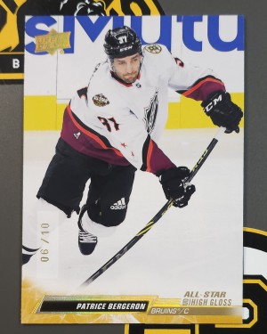 2022-23 Upper Deck Extended #654 All Star Patrice Bergeron High Gloss /10