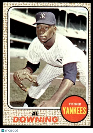 1968 Baseball Card Al Downing #105