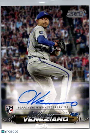 2024 Topps Stadium Club Anthony Veneziano #SCBA-AV RC Auto