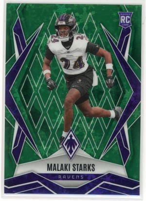 2025 Phoenix #195 Malaki Starks Rookie Green Winter /149