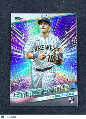 2024 Topps SLMB-12 Sal Frelick RC Stars of MLB Milwaukee Brewers