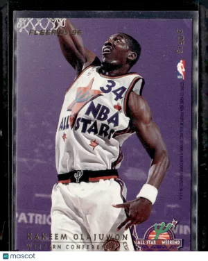 1995 Fleer All-Star Weekend Hakeem Olajuwon Shaquille O'Neal