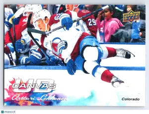 2026 Upper Deck Series 1 UD Canvas Artturi Lehkonen #C-6