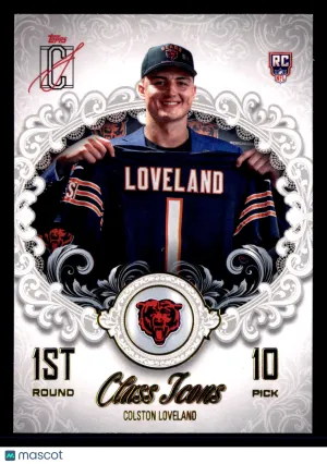 2025 Topps Signature Class Colston Loveland #CI-22 Class Icons