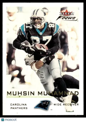 2000 Football Muhsin Muhammad #20