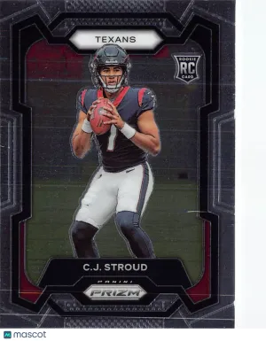 2023 Panini Prizm C.J. Stroud Rookie RC #339 Houston Texans