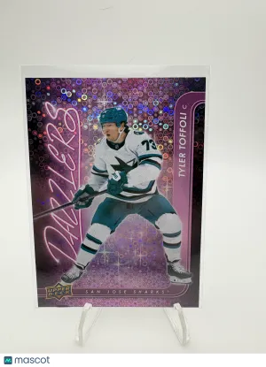 2024 Upper Deck Extended Series Dazzlers Tyler Toffoli #DZ-116 Pink Parallel/Variety