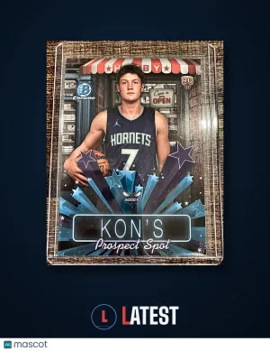 2025-26 Bowman Basketball Kon Knueppel Hobby Stars Rookie #HS-7