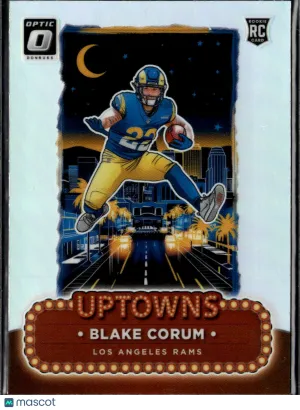 Blake Corum 2024 Panini Donruss Optic RC Los Angeles Rams