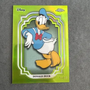 2024 Topps Chrome Disney Donald Duck Green Refractor /99