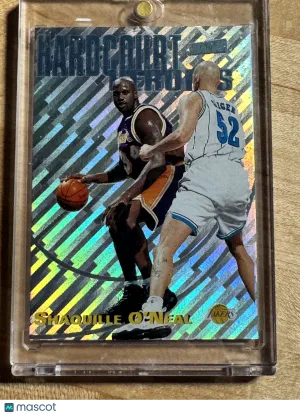 1997 Topps Stadium Club Hardcourt Heroics Shaquille O'Neal #H8