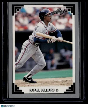 1991 Leaf Rafael Belliard #453