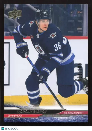 2024-25 Upper Deck Morgan Barron #653 UD Exclusives SN