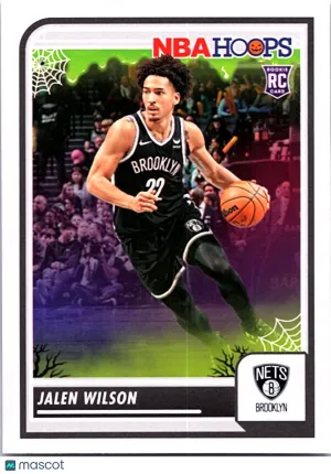2024 Panini NBA Hoops Haunted Hoops Jalen Wilson #215 RC
