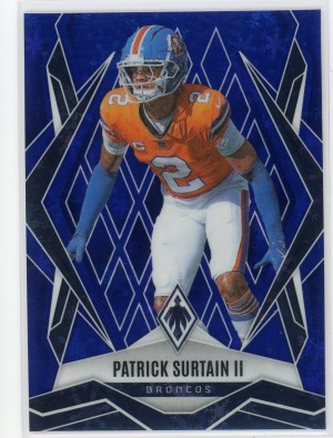 2025 Phoenix #98 Patrick Surtain II Blue Winter /199