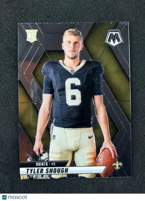 2025 Panini Mosaic 273 Tyler Shough RC New Orleans Saints