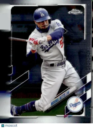 2021 Topps Chrome Mookie Betts #100