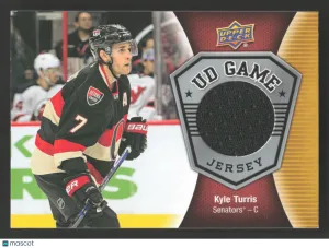 2016-17 Upper Deck Kyle Turris #GJ-KT UD Game Jerseys MEM