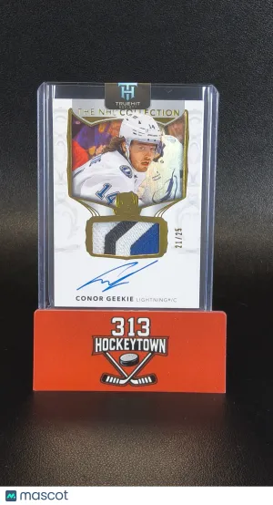 2024-25 Upper Deck The Cup Conor Geekie #NHL-GE /25 Patch