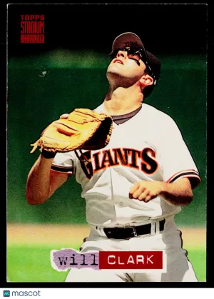 1994 Topps Stadium Club Will Clark #203