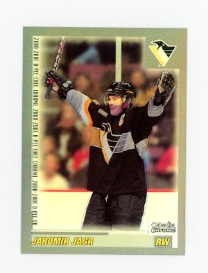 2000-01 O-Pee-Chee Chrome JAROMIR JAGR Rare REFRACTOR #1 Pittsburgh Penguins