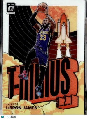 2022 Panini Donruss Optic T-Minus 3...2...1 LeBron James #2