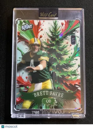 2025 Wild Card Splat Brett Favre #SCFCTc4-BF /1