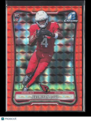 2026 Topps Bowman Chrome Jeremiyah Love #BCV-143 RC