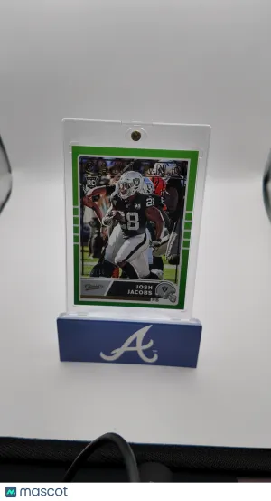 2020 Panini Classics Josh Jacobs #C-4 Green /10 /10 RC