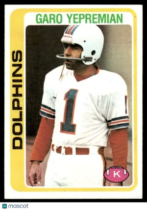 1978 Football Garo Yepremian #425