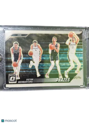 2025 Panini Donruss Optic 1/1 gold Phazes Victor Wembanyama #1