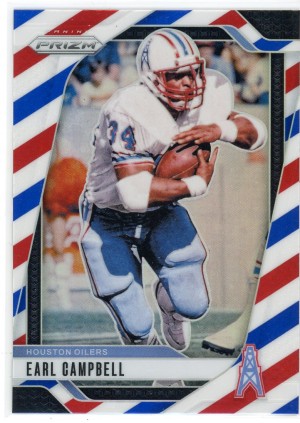 2024 Prizm #297 Earl Campbell Prizm Red White Blue