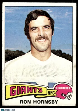 1975 Football Ron Hornsby #87